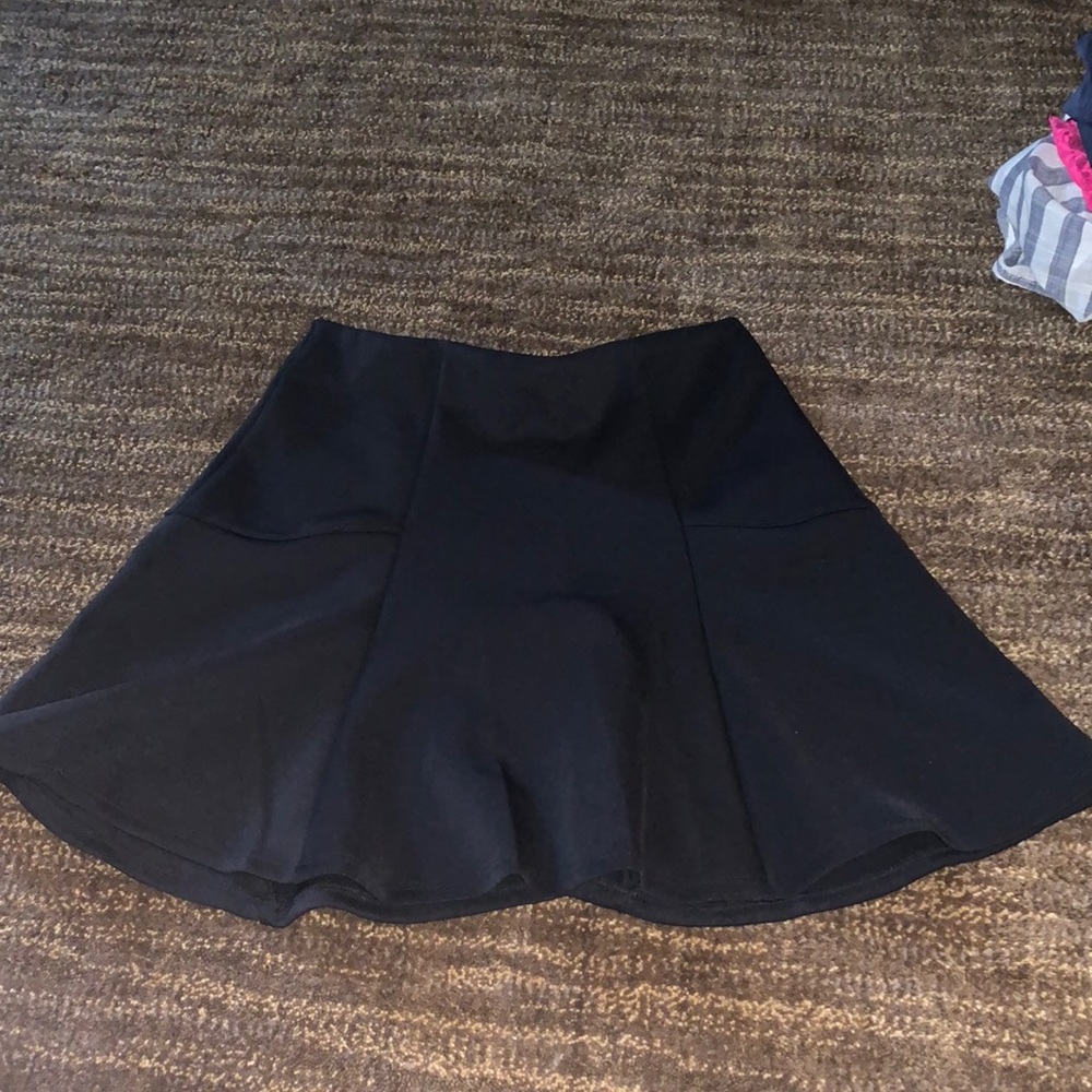 Black Hollister Skater Skirt
